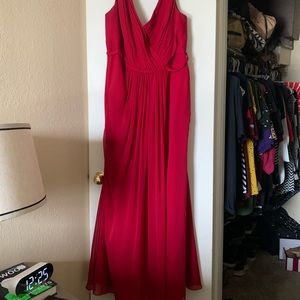 Bridesmaids dress in Apple